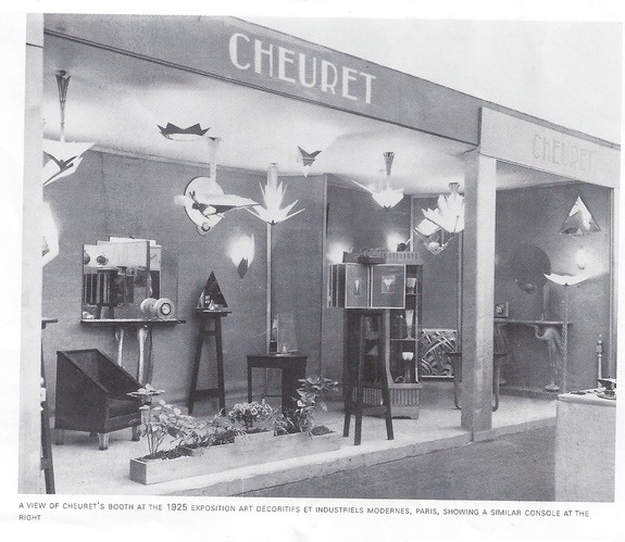 Cheuret Stand 1925 Paris Exposition